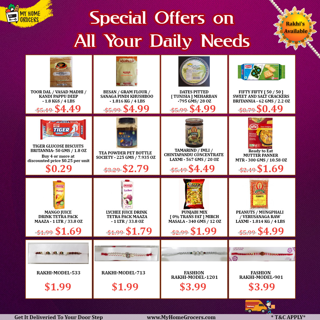 Special Offers On All Daily Needs Online 