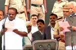 Kumaraswamy oath taking, Kumaraswamy oath taking, a teaser of federal front released in the oath taking ceremony of kumara swamy, Rjd