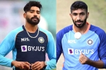 Mohammed Siraj breaking news, India Vs South Africa, mohammed siraj replaces injured jasprit bumrah, Bcci