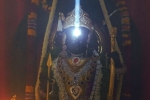Ayodhya, Ayodhya, surya tilak illuminates ram lalla idol in ayodhya, Ram