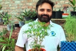 nri, nri nitin lalit, young nri entrepreneur returns to his native place with an intent to save water in gardening, Save water